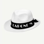 Valkoinen Al Capone Hattu