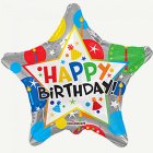 Happy Birthday Tähtifoliopallo