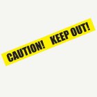 Caution Eristysnauha Keltainen