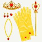 Prinsessa Lastensetti Keltainen/Kultainen