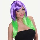 Merenneito Peruukki Violetti/Vihreä