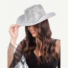 Kimalle Cowboyhattu Hopea