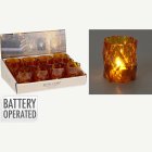 LED Tuikkukynttilä Oranssi