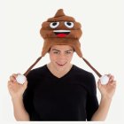 Emoji Paska Hattu Ruskea