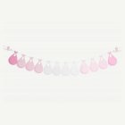Haikara Babyshower Viirinauha Vaaleanpunainen
