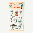 Peppi Pitkätossu® Väliaikaiset Tatuoinnit