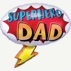Superhero Dad Folioilmapallo