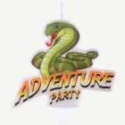 Safari Adventure Käärme Kakkukynttilä