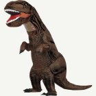 Puhallettava T-Rex Asu Ruskea