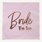 Bride To Be Lautasliinat Vaaleanpunainen