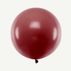 Pyöreä Ilmapallo Viinipunainen 60 cm