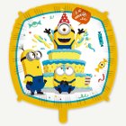 Minions® Neliönmuotoinen Foliopallo