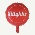 Tillykke Folioilmapallo