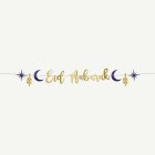 Eid Mubarak Koristenauha Sininen/Kulta