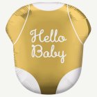 Hello Baby Body foliopallo kulta