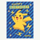 Pokémon® Pikachu Syntymäpäiväkortti