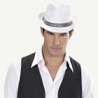 Panama Fedora Valkoinen