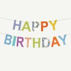 Happy Birthday Kirjainviirinauha Moniväri