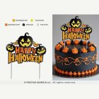 Happy Halloween -kakkukoriste