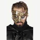 Kultainen Steampunk-puolinaamio