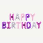 Happy Birthday Folioilmapallot Värikäs