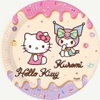 Hello Kitty® & Kuromi Pahvilautaset
