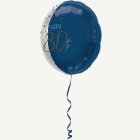 True Blue Happy 80th -folioilmapallo