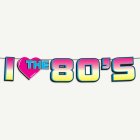 I Love The 80's -koristenauha