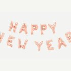 Happy New Year foliopallot ruusukulta