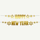 Happy New Year Koristenauha Kulta