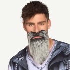 Biker Parta Harmaa