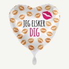 Jeg Elsker Dig Huulet Foliopallo