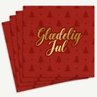 Glædelig Jul -servetit