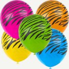 Zebra Lateksi-ilmapallot Neonmix