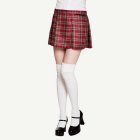 Skotlantilainen Tartan Hame Punainen