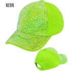 Lippalakki strasseilla neonvihreä