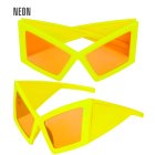 Neon-bilelasit keltainen