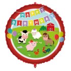 Maatila Happy Birthday Folioilmapallo