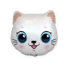 Kissa Foliopallo Valkoinen