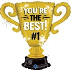 Pokaali You're The Best Folioilmapallo