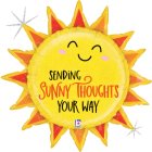 Sunny Thoughts Aurinko Folioilmapallo