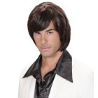 Disco Polkkatukka Peruukki Ruskea