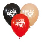 Piraatti Hip Hip Ahoy Lateksi-ilmapalloja