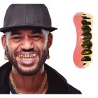 Kultaiset Gangsteri Grillz-hampaat