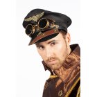 Steampunk Lentäjän hattu
