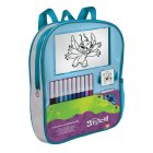 Stitch® Väri- & Leimasinsetti Reppu Sininen