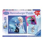 Frozen® 3 x 49 Palan Palapeli