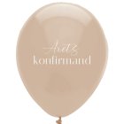 Årets Konfirmand Ilmapallot Beige