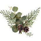 Jouluoksa Eukalyptus Pöytäkoriste