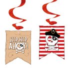 Piraatti Hip Hip Ahoy Spiraalit